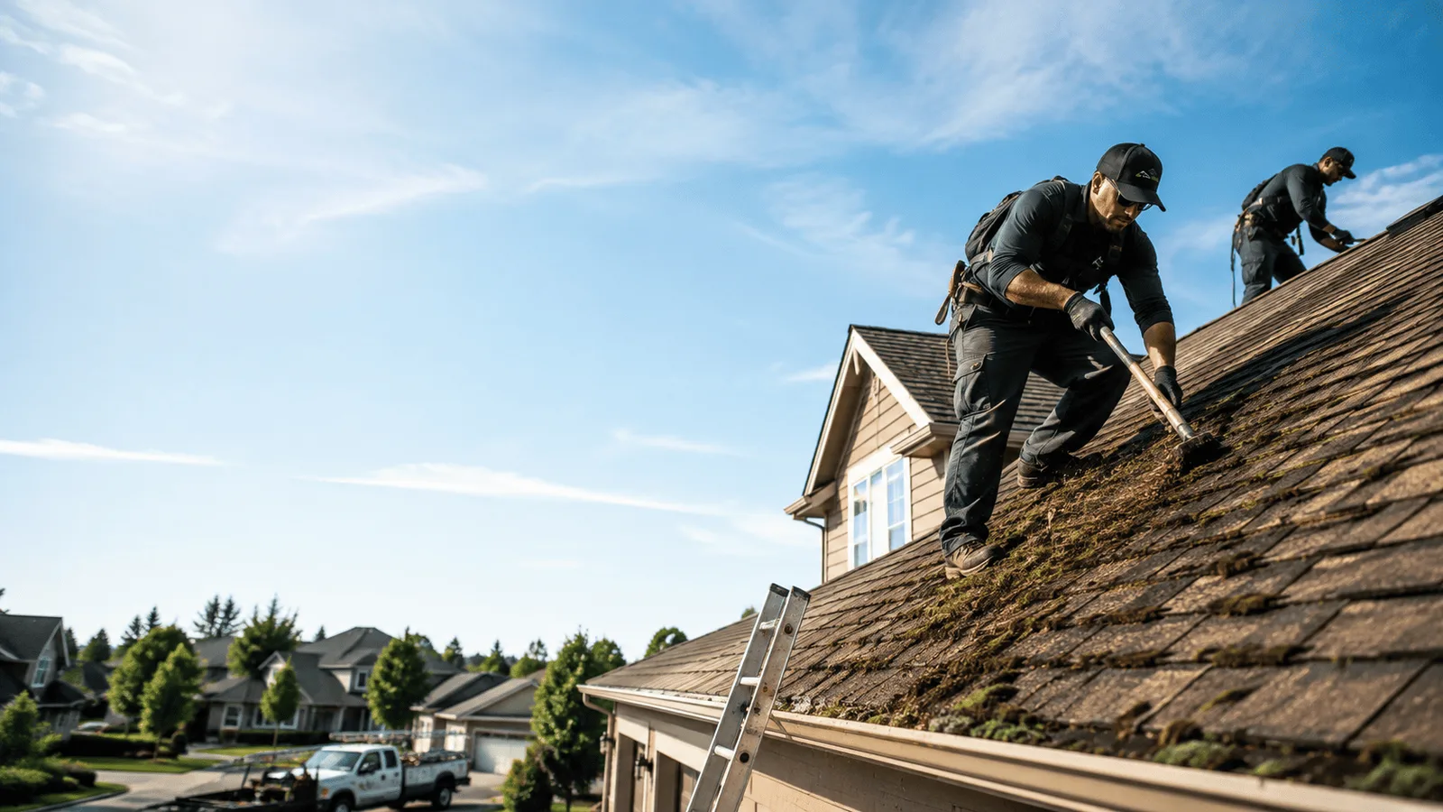 Roof Moss Removal in Saint Clair, MO near me